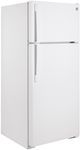 GE® 28 in. 17.5 Cu. Ft. White Top Freezer Refrigerator-3
