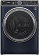 GE Profile™ 5.3 Cu. Ft. Sapphire Blue Front Load Washer-0