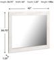 Signature Design by Ashley® Gerridan White/Gray Bedroom Mirror-3