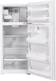 GE® 28 in. 17.5 Cu. Ft. White Top Freezer Refrigerator-2