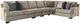 Signature Design by Ashley® Bovarian 4-Piece Stone Right-Arm Facing Sectional-0