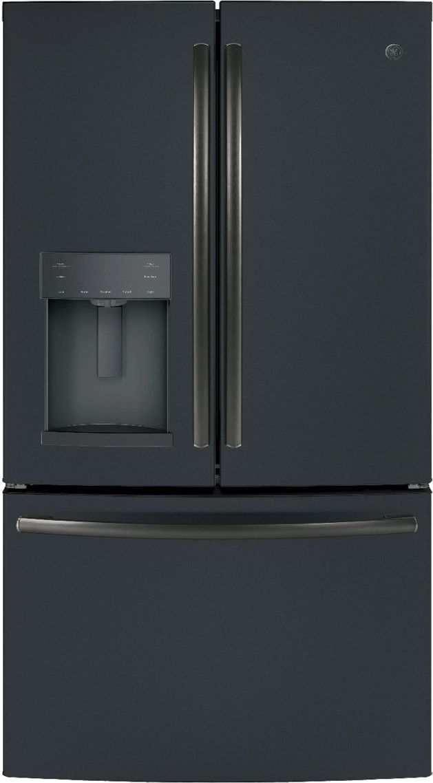GE® 36 in. 27.8 Cu. Ft. Black Slate French Door Refrigerator-0
