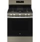 GE® 500 Series 30" Slate Freestanding Gas Range-0