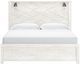 Signature Design by Ashley® Gerridan White/Gray King Panel Bed-1