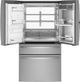 GE Profile™ 36 in. 27.6 Cu. Ft. Fingerprint Resistant Stainless Steel French Door Refrigerator-1