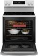 GE® 600 Series 30" White Freestanding Electric Range-3