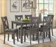 Signature Design by Ashley® Caitbrook 7-Piece Antiqued Gray Dining Table Set-3