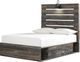 Signature Design by Ashley® Drystan Brown Full 2-Drawer Storage Panel Bed-2