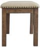 Signature Design by Ashley® Moriville Beige Upholstered Bench-3