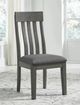 Signature Design by Ashley® Hallanden Two-tone Gray Dining Side Chair-4
