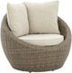 Signature Design by Ashley® Danson Beige Swivel Lounge with Cushion-2