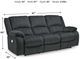 Signature Design by Ashley® Draycoll Slate Power Reclining Sofa-2