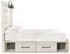 Signature Design by Ashley® Cambeck Whitewash Full Storage Panel Bed-2