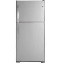GE® 30 in. 19.2 Cu. Ft. Fingerprint Resistant Stainless Steel Top Freezer Refrigerator