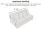 Signature Design by Ashley® Stoneland Fossil Reclining Power Sofa-4