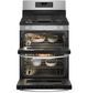 GE® 30" Stainless Steel Freestanding Gas Range-2