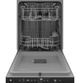 GE® 24" Fingerprint Resistant Slate Built In Dishwasher-2
