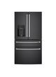 Café™ 36 in. 27.6 Cu. Ft. Matte Black 4-Door French Door Refrigerator-0