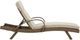 Signature Design by Ashley® Beachcroft Beige Aluminum Outdoor Chaise Lounge -2