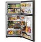 GE® 33 in. 21.9 Cu. Ft. Slate Top Freezer Refrigerator-2