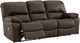 Signature Design by Ashley® Leesworth Dark Brown Power Sofa-4