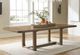 Signature Design by Ashley® Cabalynn Light Brown Extension Dining Table -1