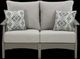 Signature Design by Ashley® Visola Gray Loveseat with Cushion-1