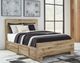 Signature Design by Ashley® Hyanna Tan Brown King Storage Bed-4