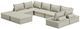 Signature Design by Ashley® Bales 8-Piece Taupe Accent Chairs-1