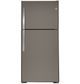 GE® 30 in. 19.1 Cu. Ft. Slate Top Freezer Refrigerator-0