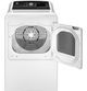 GE® 7.4 Cu. Ft. White Front Load Electric Dryer-2