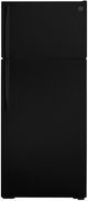 GE® 28 in. 17.5 Cu. Ft. Black Top Freezer Refrigerator-0