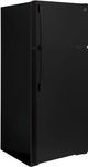 GE® 28 in. 17.5 Cu. Ft. Black Top Freezer Refrigerator-4