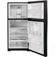 GE® 30 in. 19.1 Cu. Ft. Black Top Freezer Refrigerator-3