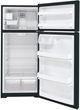 GE® 28 in. 17.5 Cu. Ft. Black Top Freezer Refrigerator-2