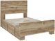 Signature Design by Ashley® Hyanna Tan Full Side Storage Youth Bed-2