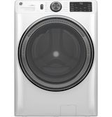 GE® 5.0 Cu. Ft. White Front Load Washer