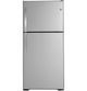GE® 30 in. 19.1 Cu. Ft. Stainless Steel Top Freezer Refrigerator-0
