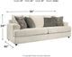 Signature Design by Ashley® Soletren Stone Sofa-3