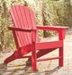 Signature Design by Ashley® Sundown Treasure Red Adirondack Chair-3