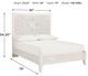Signature Design by Ashley® Paxberry Whitewash Full Panel Bed-4