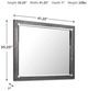 Signature Design by Ashley® Lodanna Gray Bedroom Mirror-2