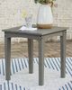 Signature Design by Ashley® Visola Gray Outdoor End Table-3