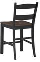Signature Design by Ashley® Valebeck Black/Brown Counter Stool-3