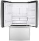 GE® 36 in. 22.1 Cu. Ft. Fingerprint Resistant Stainless Steel Counter Depth French Door Refrigerator-2
