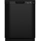 GE® 24" Black Built In Dishwasher-0