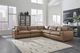 Signature Design by Ashley® Emilia 5-Piece Caramel Sectional-1