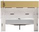 Signature Design by Ashley® Altyra White Queen Upholstered Storage Bookcase Bed-4