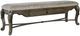 Signature Design by Ashley® Maylee Dark Brown Upholstered Storage Bench-0