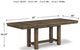 Signature Design by Ashley® Moriville Grayish Brown Dining Extension Table-2